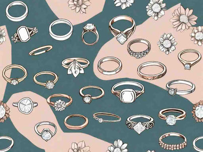 Floral Romance: 10 Stunning Engagement Rings with Flower Accents