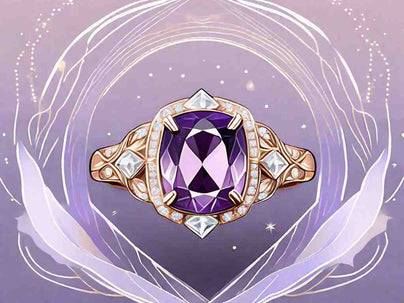 Purple Engagement Rings: Captivating and Magical