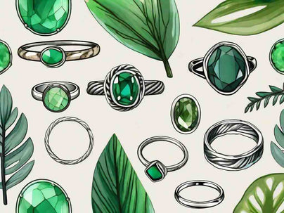 Stunning Eco-Friendly Rings: 12 Gorgeous Green Gemstone Options