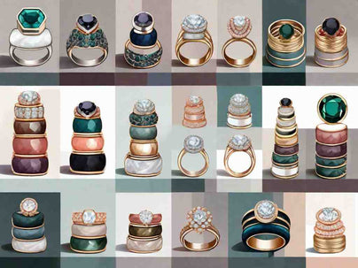 Stacked Rings: Elevate Your Bridal Style with These 12 Wedding Ring Ideas