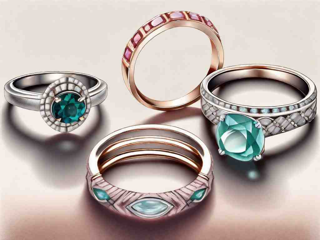 Stunning Stacked Rings for Your Perfect Wedding Look