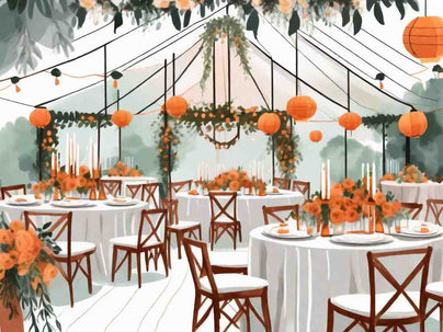 Perfecting Your Burnt Orange Wedding: 5 Tips for a Flawless Celebration!
