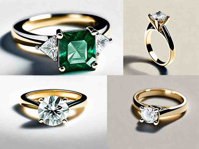 Choosing Between Emerald and Diamond Rings for Your Engagement