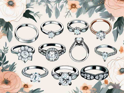 Flower Power: 10 Engagement Rings with Floral Accents