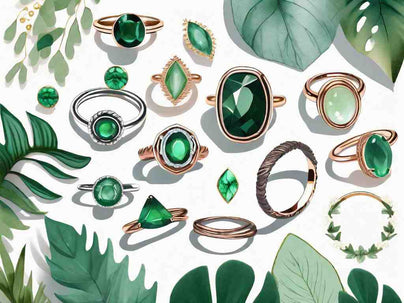Stunning Eco-Friendly Rings: 12 Gorgeous Green Gemstones