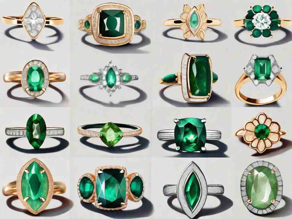 Green Gems: 12 Rings That Will Leave You Breathless