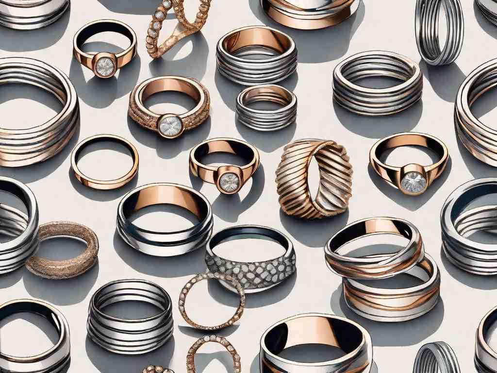 Stacked Rings for the Perfect Bridal Look: 12 Wedding Ring Ideas