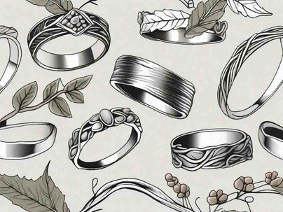 Organic Wedding Bands: Drawing Inspiration from Nature