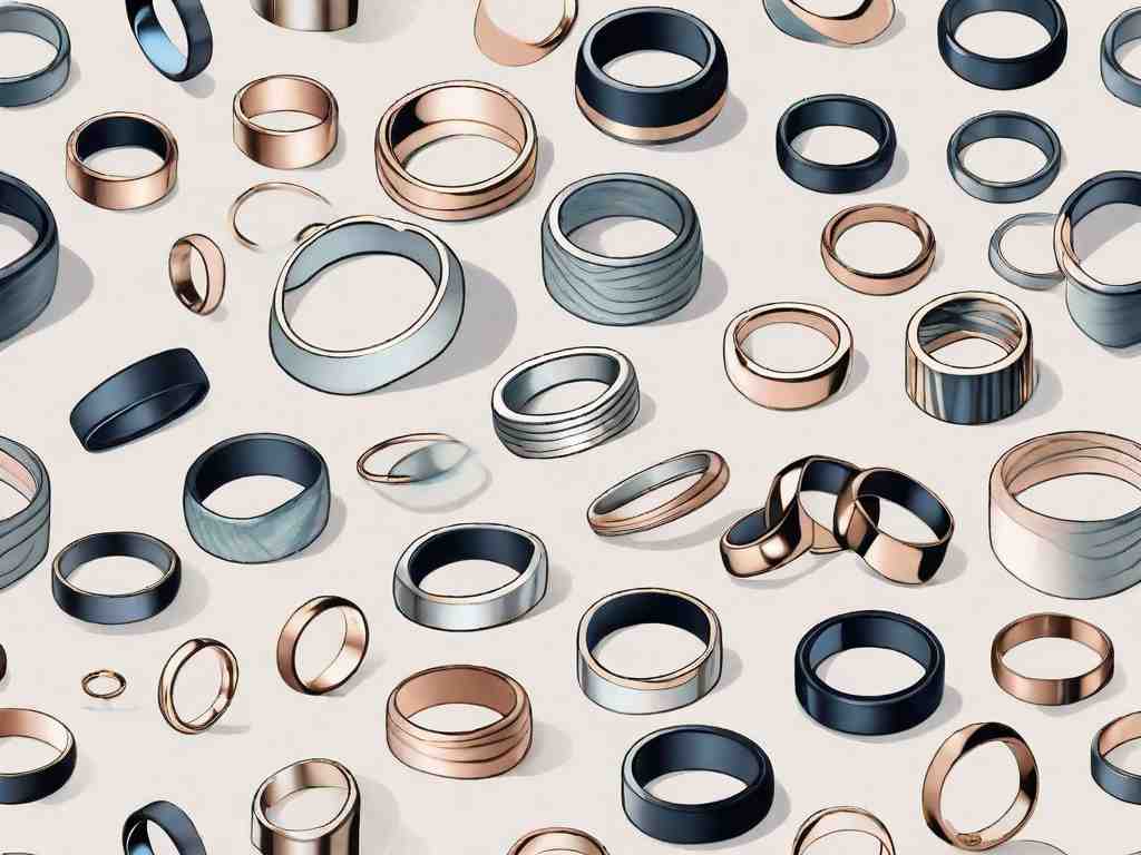 Minimalistic Engagement Bands
