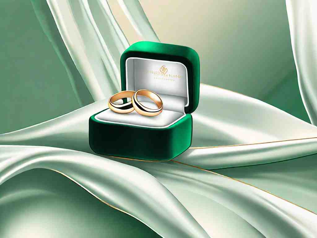 Sparkling Emerald Bands for Your Big Day