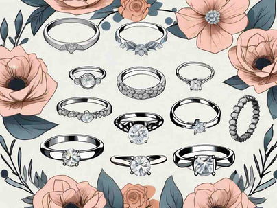 Blooming Love: 10 Stunning Engagement Rings with Floral Accents