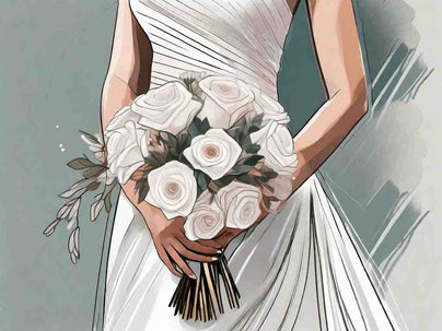 Contemporary Bridal Style: Layered Rings and Chic Jackets