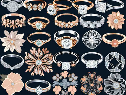 10 Enchanting Floral Engagement Rings