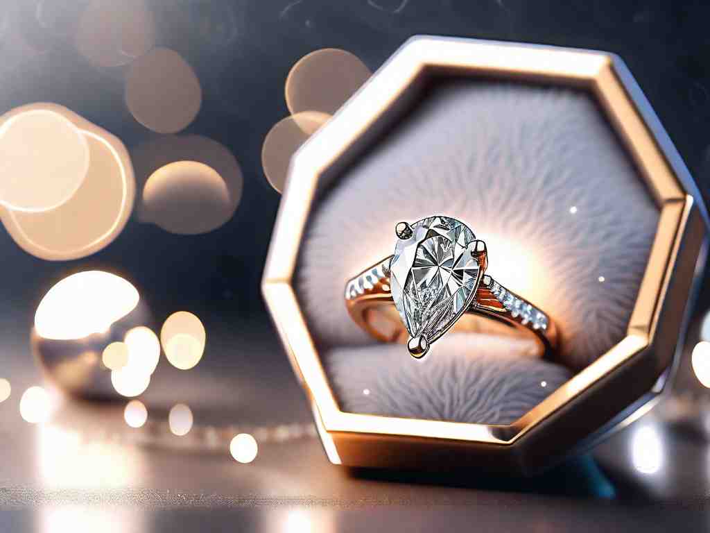 Sparkling Tears: The Beauty of Teardrop Rings for Engagements