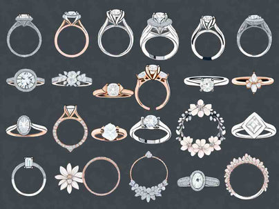Stunning Engagement Rings with Floral Accents: Our Top 10 Picks