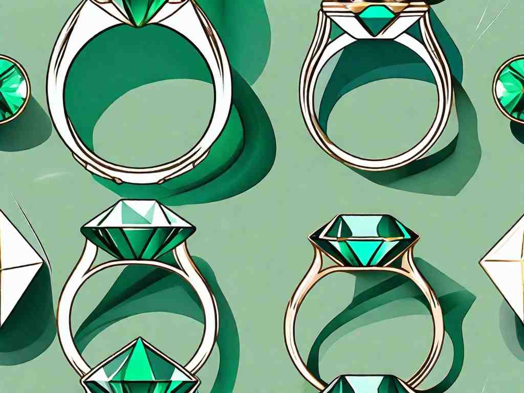 Emerald Sparkle: 8 Dazzling Diamond Rings to Adorn Your Finger