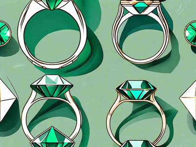 Emerald Sparkle: 8 Dazzling Diamond Rings to Adorn Your Finger