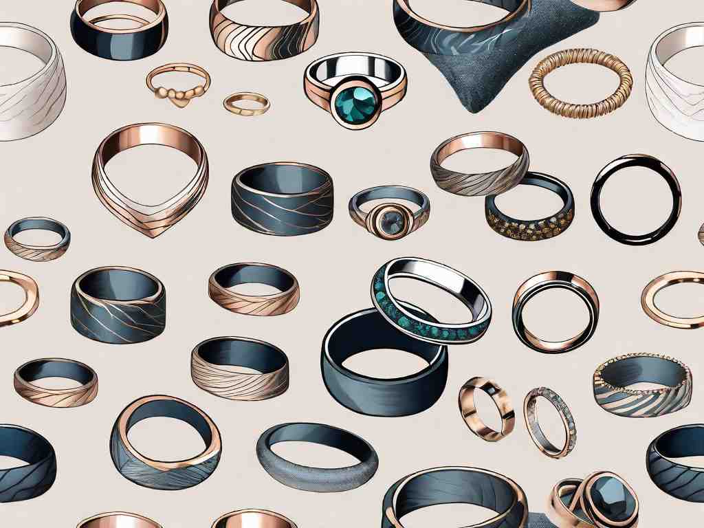 Unique Wedding Ring Inspiration for Couples: Men and Women's Bands