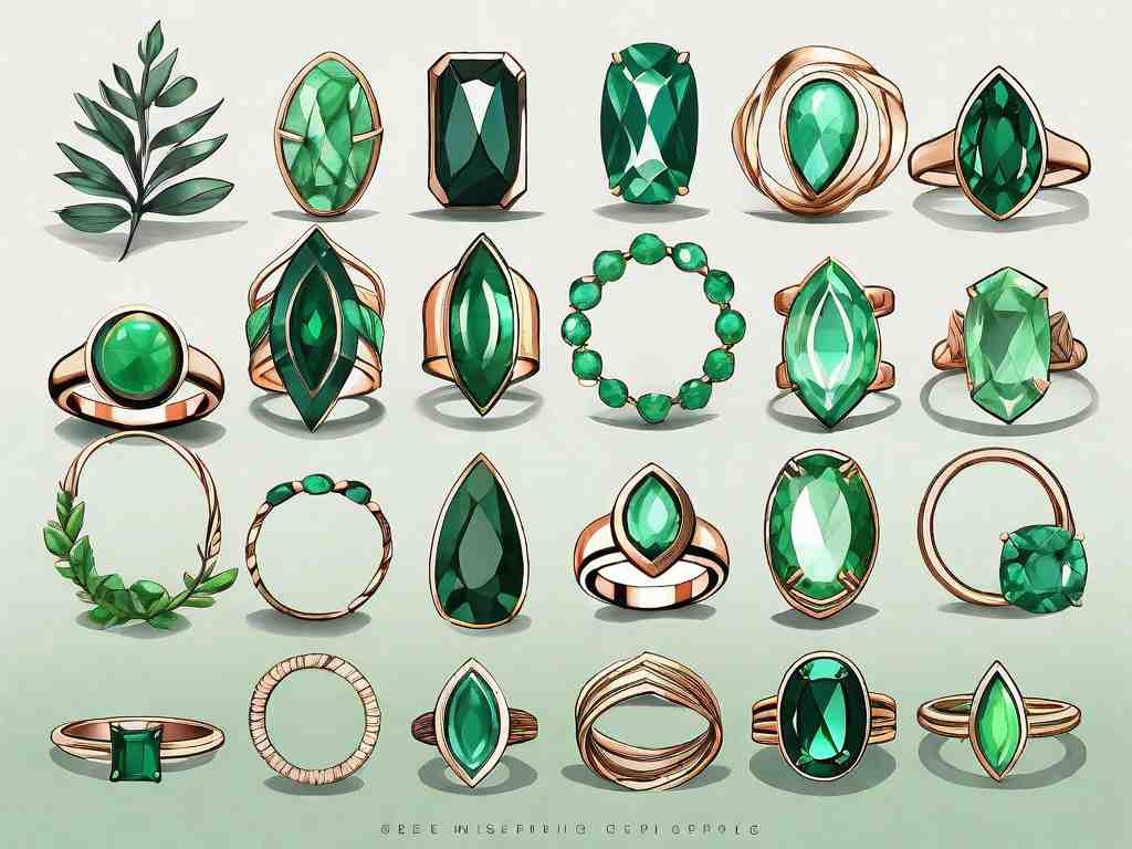 Stunning Green Gemstone Rings: 12 Eco-Friendly Picks