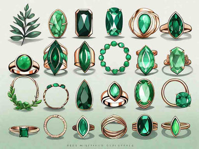 Stunning Green Gemstone Rings: 12 Eco-Friendly Picks