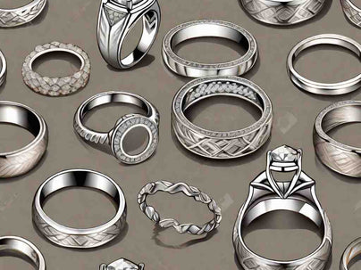 Trending White Gold Rings for Women's Weddings