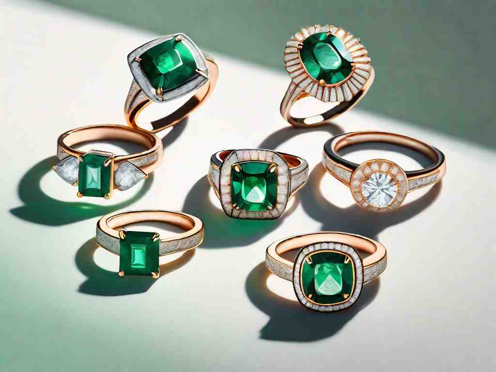 Sparkling Emerald and Diamond Rings: 8 Gorgeous Picks