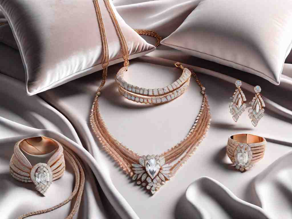 Sparkling Diamond Jewelry Layers