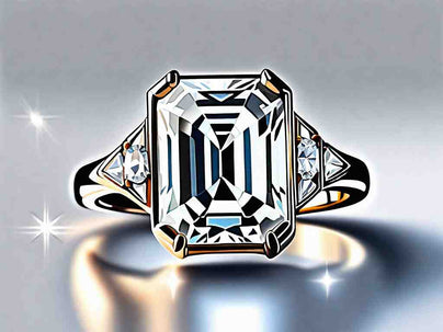 Radiant Cut Diamond Rings: The Elongated Edition
