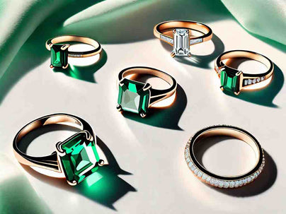 Stunning Emerald-Cut Bands for Your Big Day