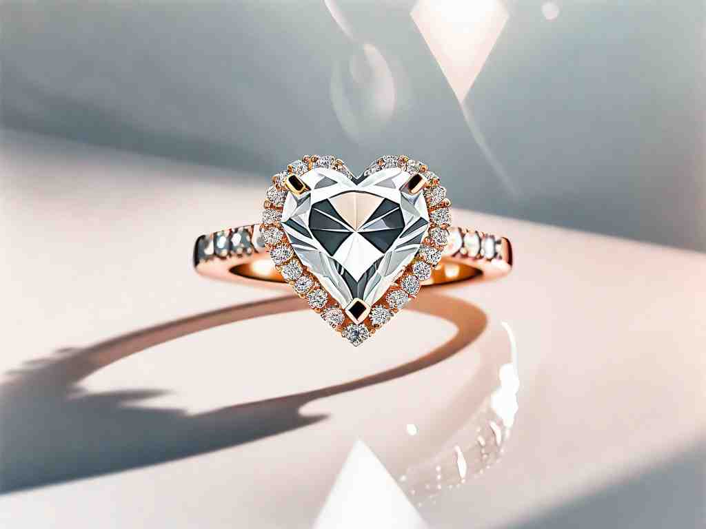 The Story Behind Lady Gaga's Heart Diamond Engagement Ring