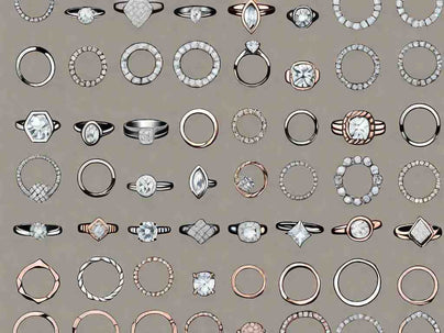 Sparkling Pave Rings for Your Engagement