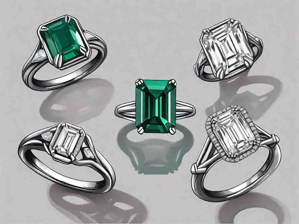 Top 5 Stunning Emerald Cut Ring Styles