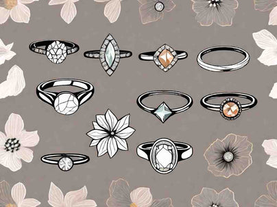 Captivating Floral Engagement Rings: 10 Stunning Designs