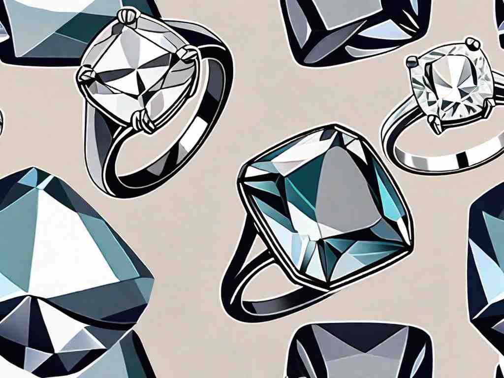 Stunning Cushion Cut Engagement Rings with a Unique Twist