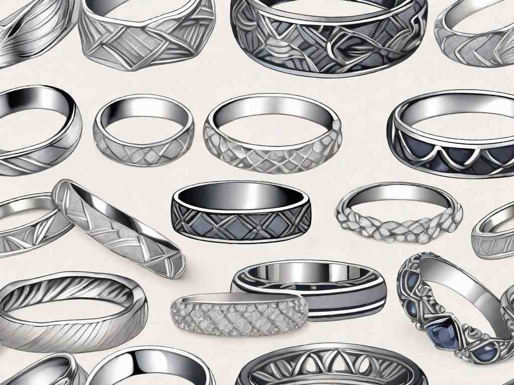 Top Picks for Elegant Women's White Gold Wedding Bands