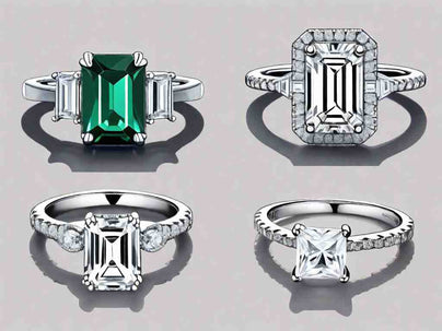 Get the Look: 5 Stunning Emerald Cut Engagement Rings Like Lauren Bushnell's