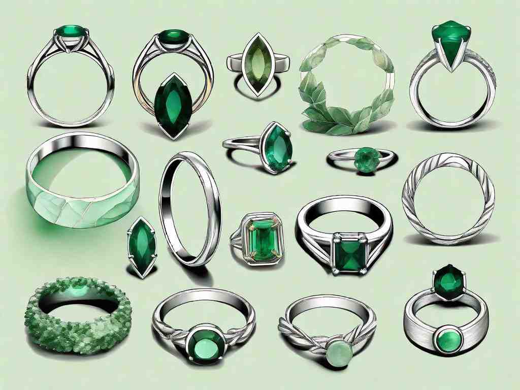 Green Gemstone Rings: 12 Beautiful Picks for Nature Lovers