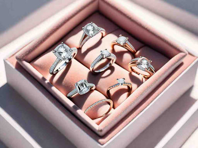 Sparkling Channel-Set Rings for Your Engagement