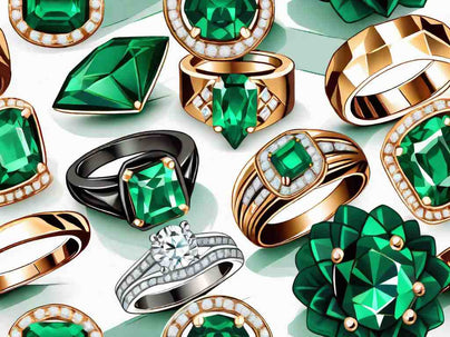 Sparkling Emerald and Diamond Rings: 8 Must-Have Designs