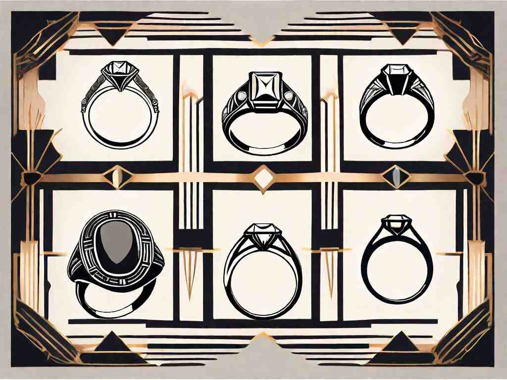 6 Stunning Art Deco Inspired Rings for Your Engagement
