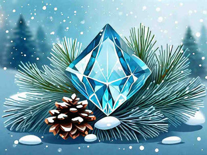 Diciembre Birthstone: Azul Topacio