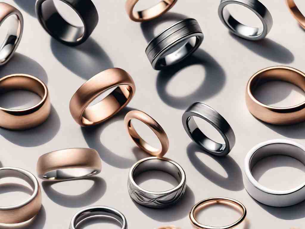 Unconventional Wedding Bands for Him and Her