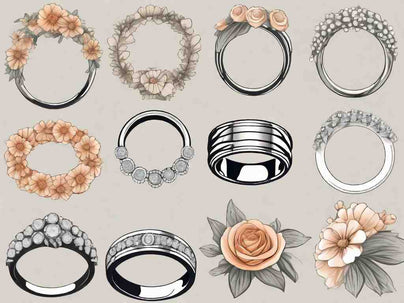 Get the Perfect Bridal Look with These 12 Stacked Wedding Ring Inspirations