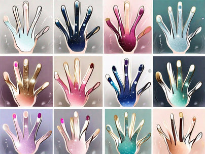 Sparkling Nails for Your Engagement and Wedding: 9 Designs to Make Your Ring Shine