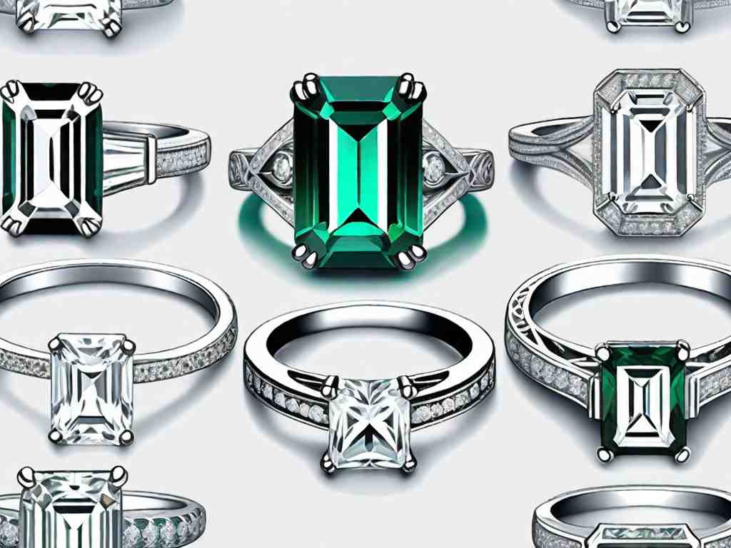 Sparkling Inspiration: 5 Stunning Emerald Cut Engagement Rings to Love