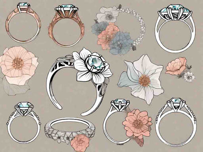 Blossoming Love: 10 Stunning Floral Engagement Rings