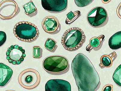 Green Beauty: 12 Stunning Gemstone Rings to Add to Your Collection