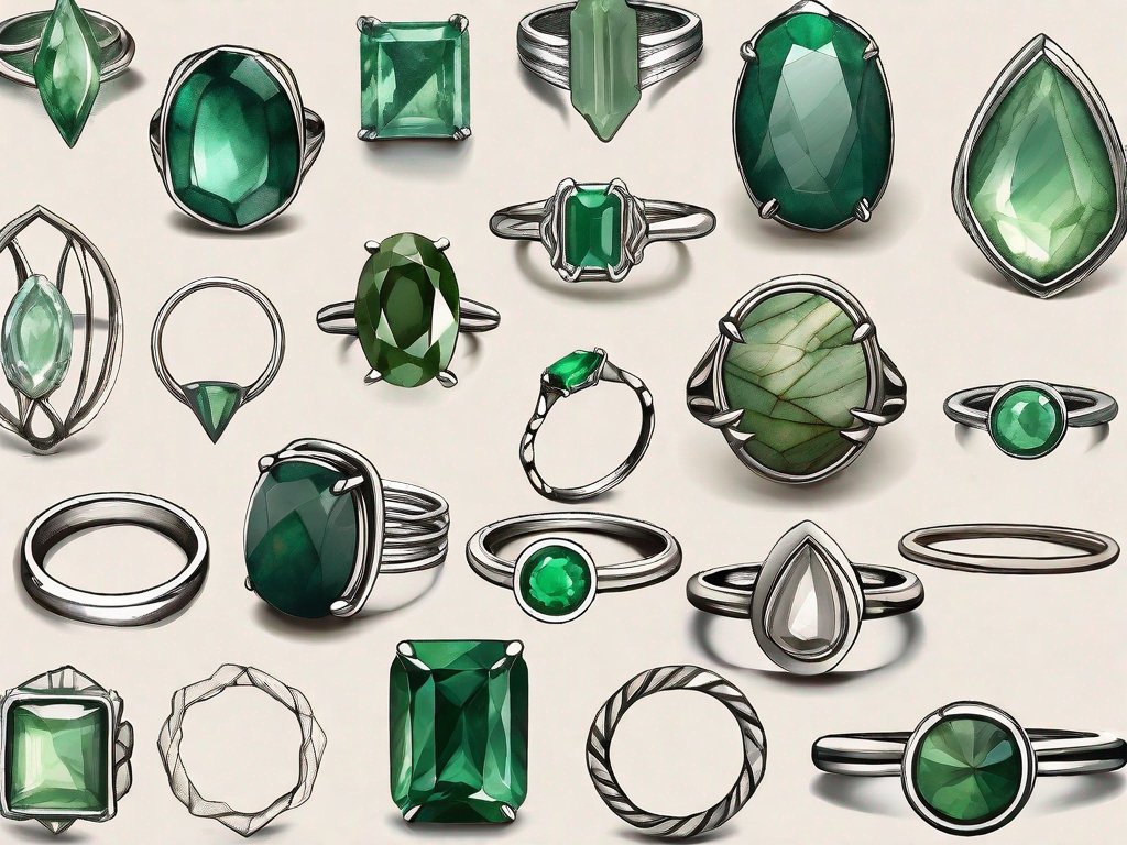 Gorgeous Eco-Friendly Rings: 12 Stunning Green Gemstones