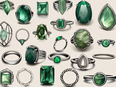 Gorgeous Eco-Friendly Rings: 12 Stunning Green Gemstones