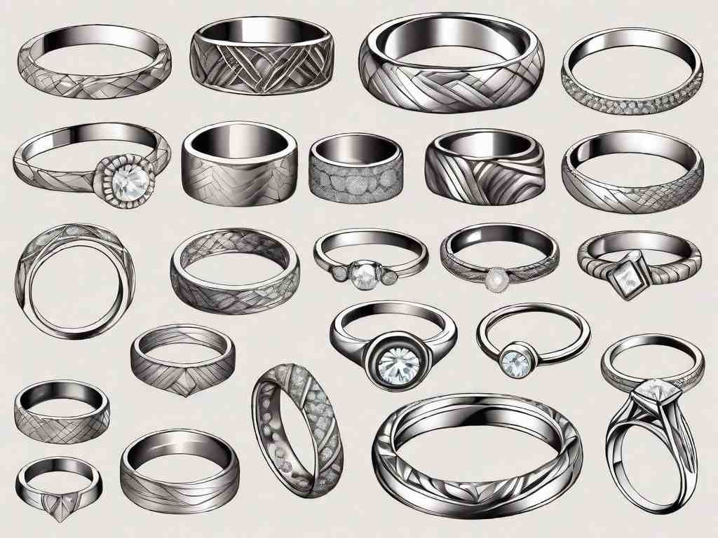 Unique Wedding Ring Inspiration for Both Genders